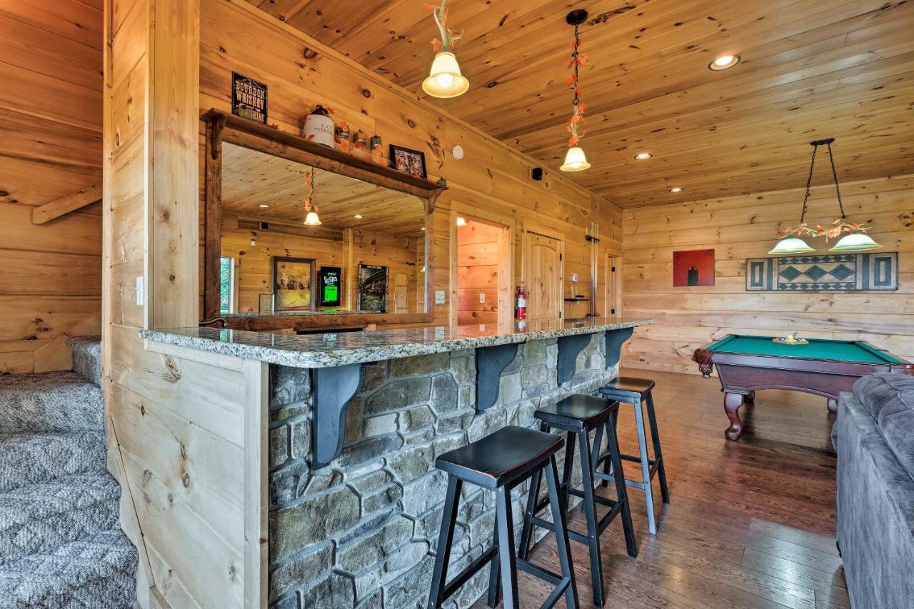 Pigeon Forge Cabin With Brand New Hot Tub And Views! Sevierville Exteriér fotografie
